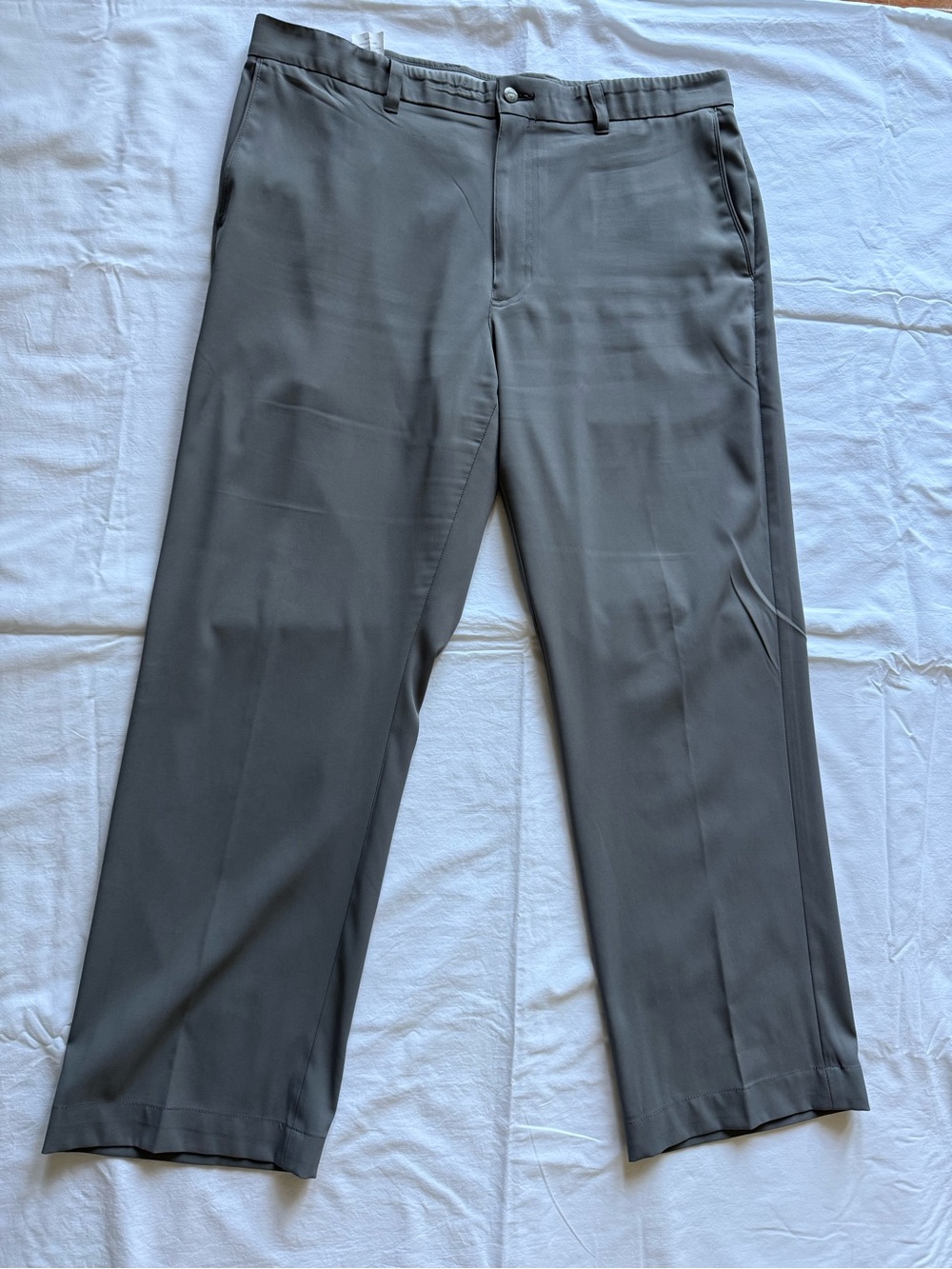 Callaway Men's Gray Dress or Golf Pants - Classic Straight Leg